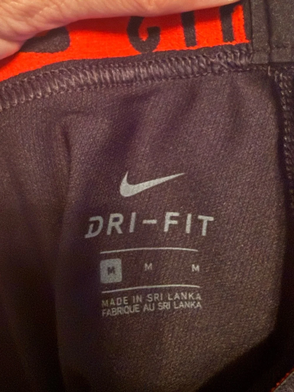 Nike Sports Pro Clash workout tights neon pants size Medium